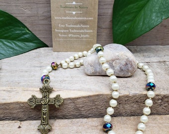 Ivory Pearl Rosary