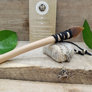 Athame Ritual Arrowhead Knife