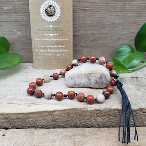 Worry Beads, Red Jasper Greek Kompoloi, Komboloi