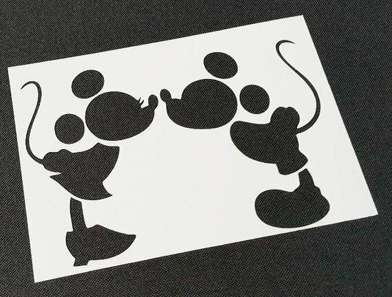 Disney Characters make Princess Castle Stencil MYLAR A4 sheet strong reusable