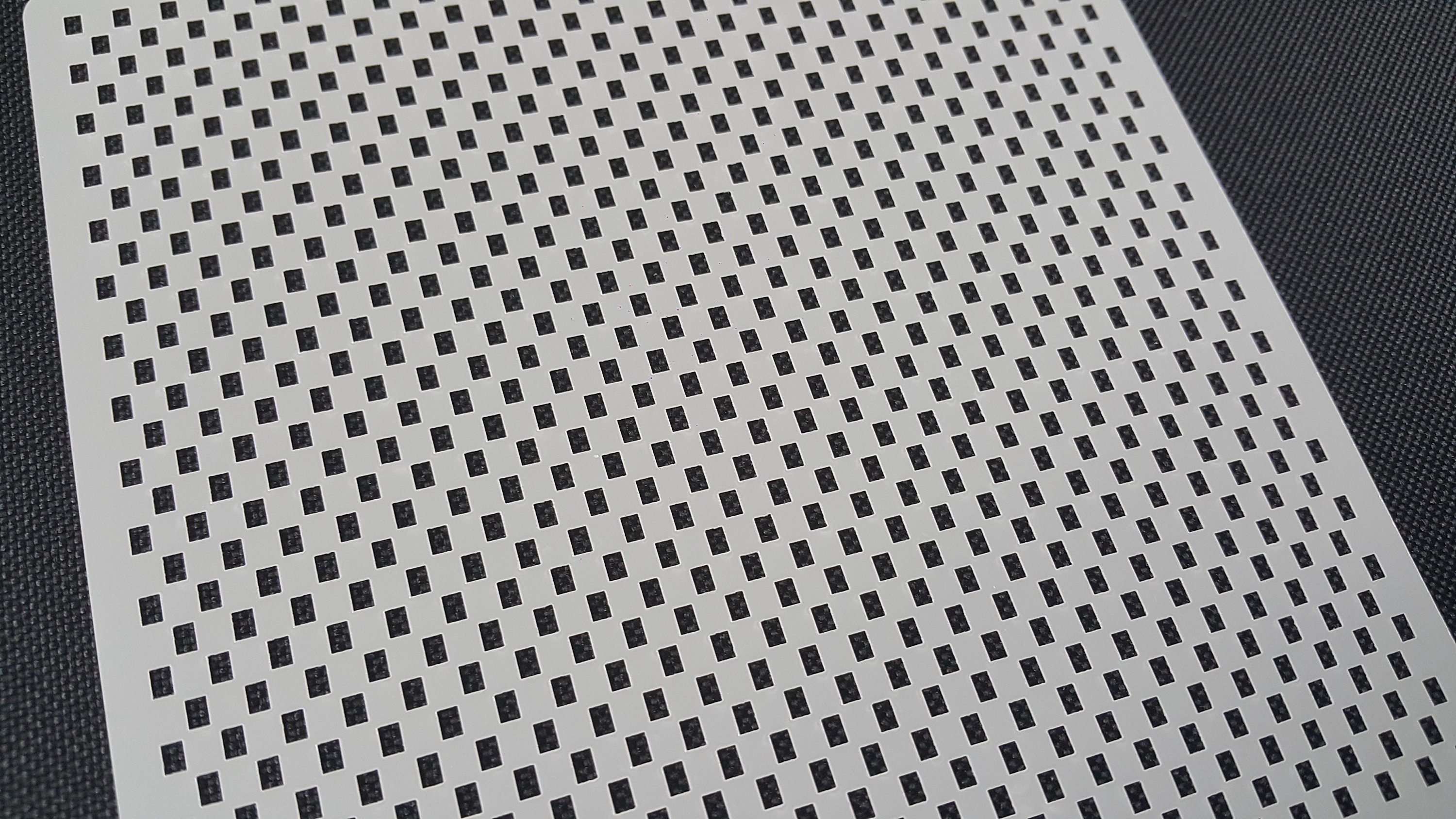 Carbon Fiber Pattern Reusable Stencil Extra Small Size Texture Etsy