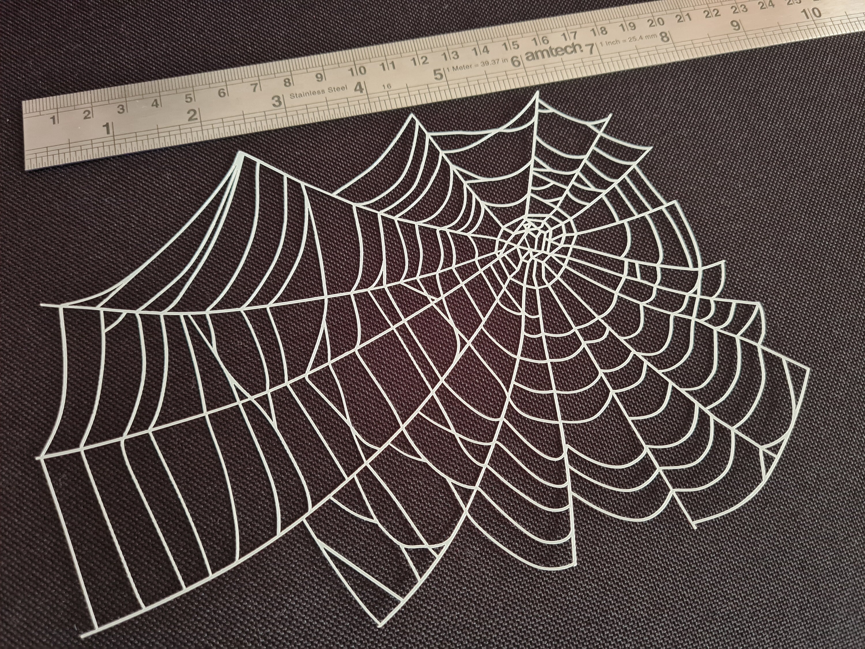 Cobweb Spiders web Pattern Stencils Airbrush Paint Body Art Etsy