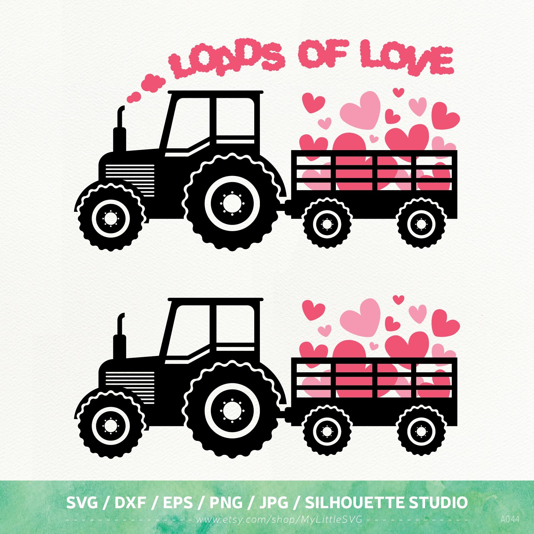Download Valentine Truck SVG Truck svg dxf png eps Silhouette | Etsy