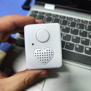 DIY draadloze spraakrecorder en mp3-box - drukgeactiveerd geluid voor boek, speelgoed, poppen, cosplay en figuuraccessoires... 30 minuten opneembaar