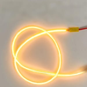 Bricolage bande LED 1,5 mm 360 lueur ultra-mince et flexible 3 V, décoration artisanale faite main pour miniatures, boîtes à bijoux, travaux manuels avec boîte à piles