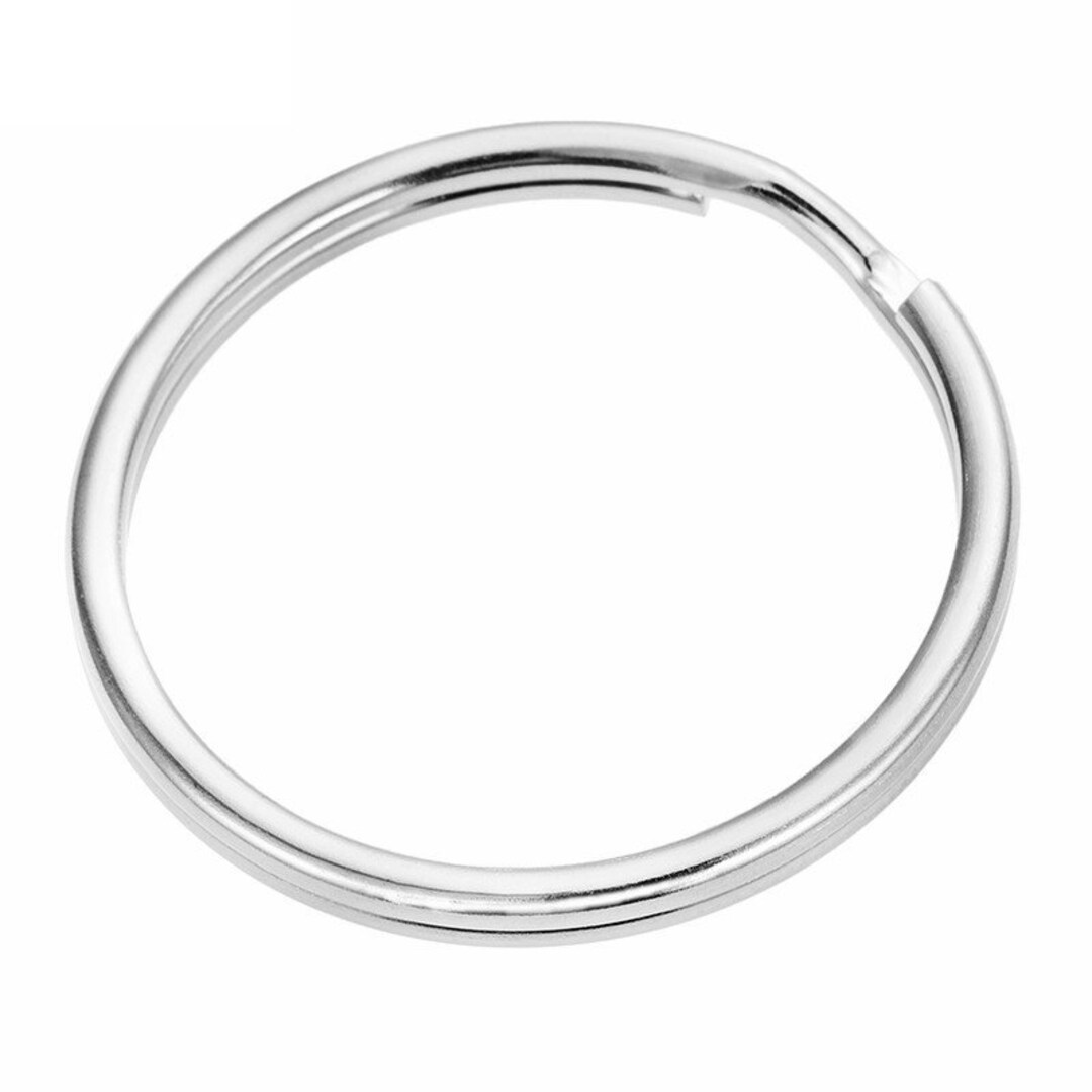 50pcs 1 Inch Split Key Rings Bulk for Keychain and Crafts Etsy