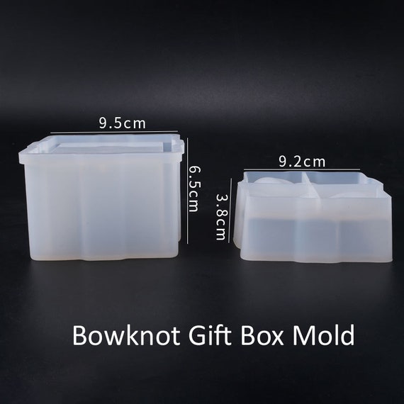 Bowknot Gift Box Mold Resin Mold Silicone Epoxy Mould DIY Etsy