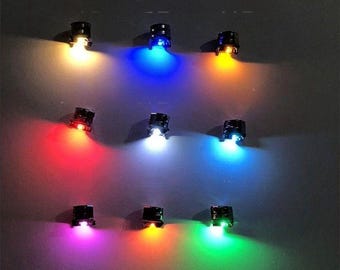 DIY Petite size LED Mini light for Anime Figurines & Model Kits - Easy Install Magnetic Switch Lighting- 3 Lighting Mode