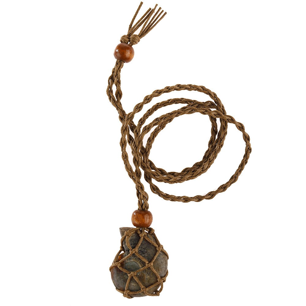 Necklace Cord Stone Cage Holder Necklace cord for crystal Etsy