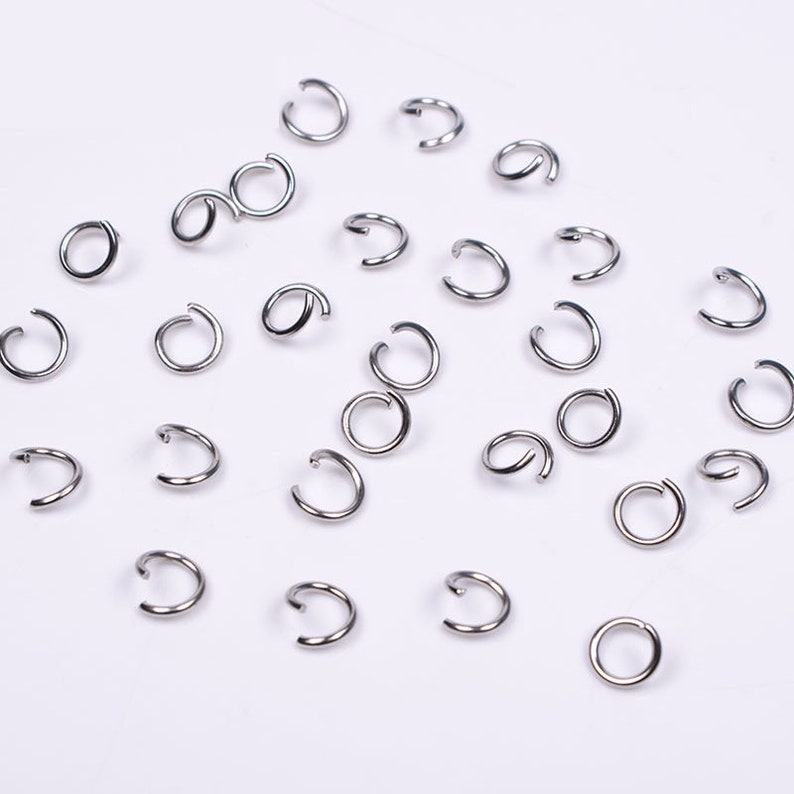 100pcs Jump Ring DIY Jewelry Findingmust Have Supplies for Etsy