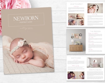 Nouveau-né Magazine - Magazine Bienvenue nouveau-né - photographie Marketing modèle - Magazine Magazine - Guide de la photographie de nouveau-né - bébé