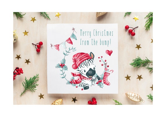 From The Bump Christmas Card Merry Christmas From The Bump Etsy From The Bump Christmas Card Merry Christmas From The Bump Etsy