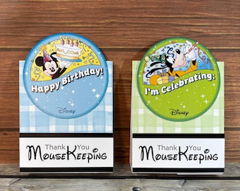 Un porte-embout style Célébration Disney pour le gardien de la souris, style tente pour les séjours dans un complexe Disney
