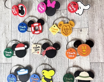 5 - 3D printed Appreciation tokens for Disney Cast Members, MouseKeeping or friends