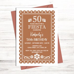 Editable Cielito Lindo Birthday Invitation Template, Papel Picado Invitation, Instant Download, Fiesta Invitation, Barro Themed, CORJL