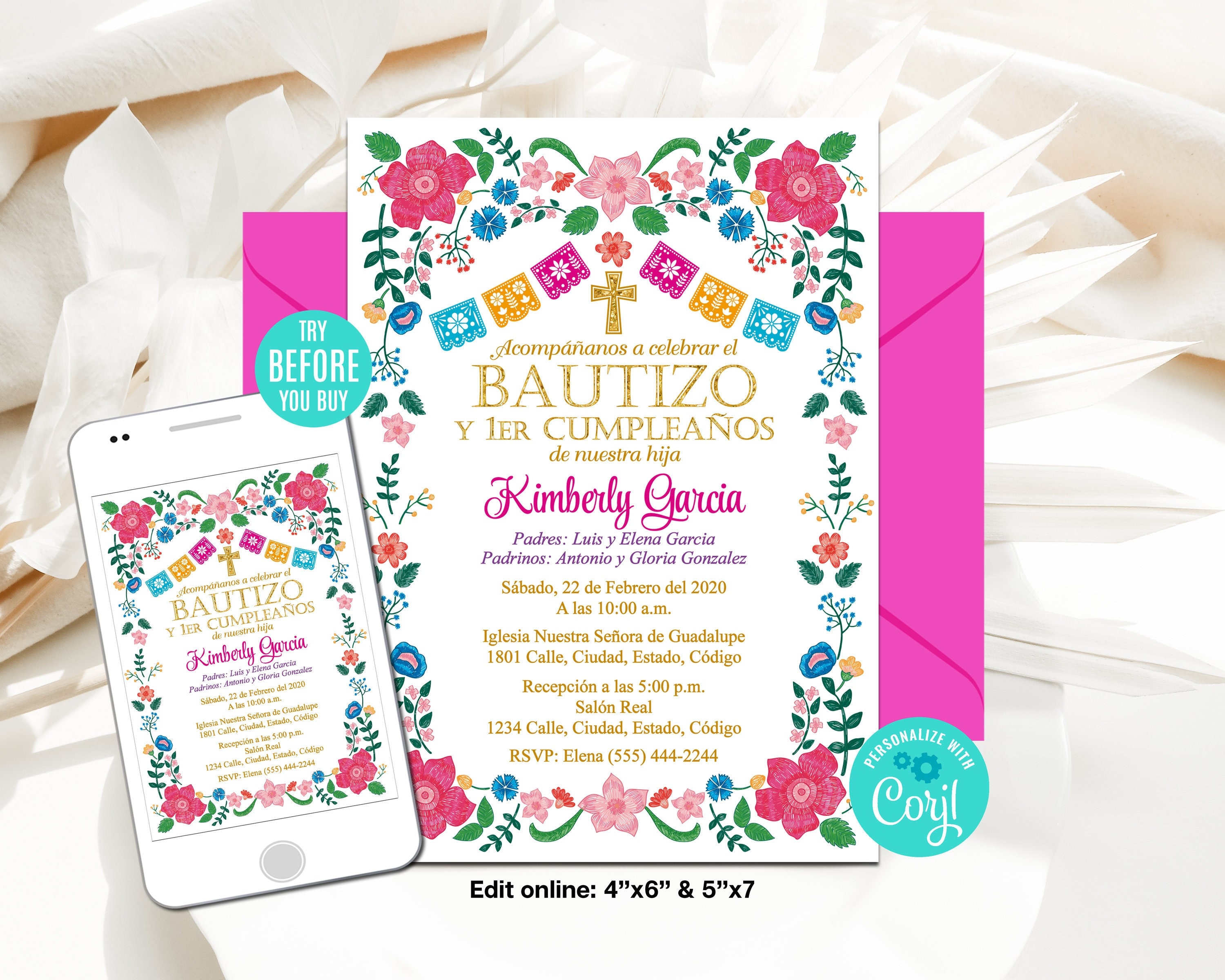 Bautizo y primer año México