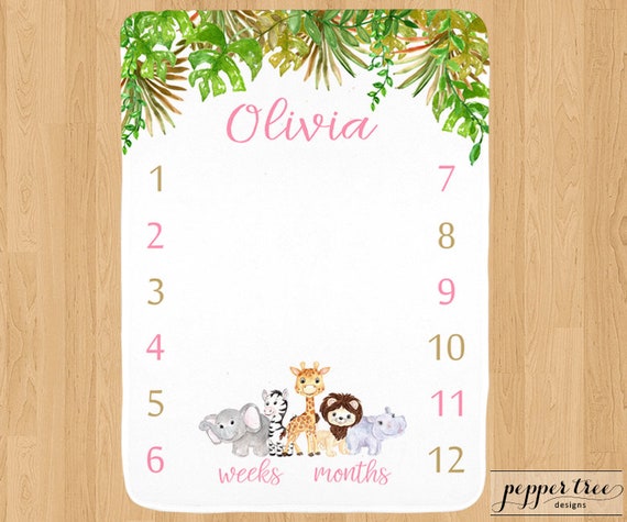 Circle Months Baby Milestone Blanket™ – batzkids