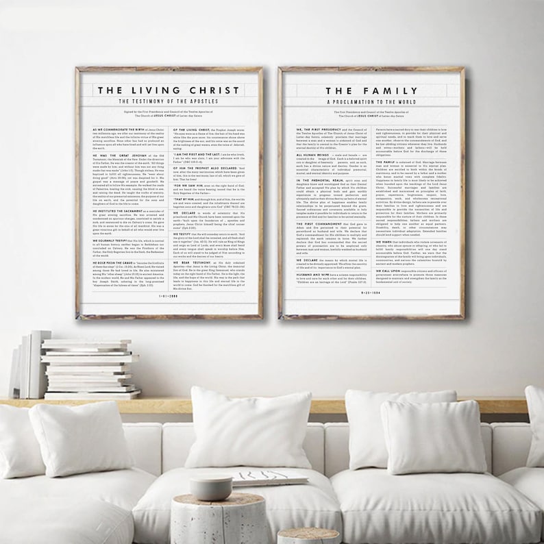 The Living Christ Printable - Etsy