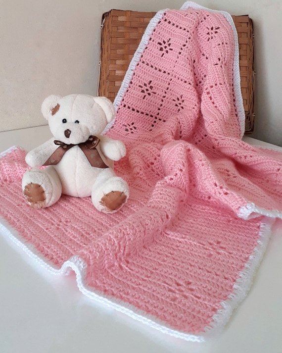 Valeria Blanket And Bonnet Crochet Pattern Patron De Etsy