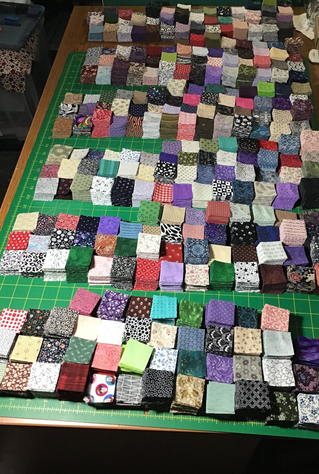 Quilting Fabric Squares 100% Cotton Precut Quilt Sewing 12 x 12