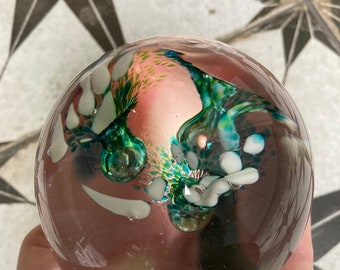 Jerpoint Glass Paperweight Vintage