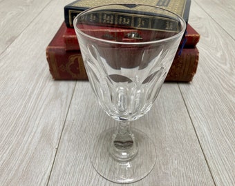 Antique Victorian Wine Goblet Glass c.1870-80 19th Century