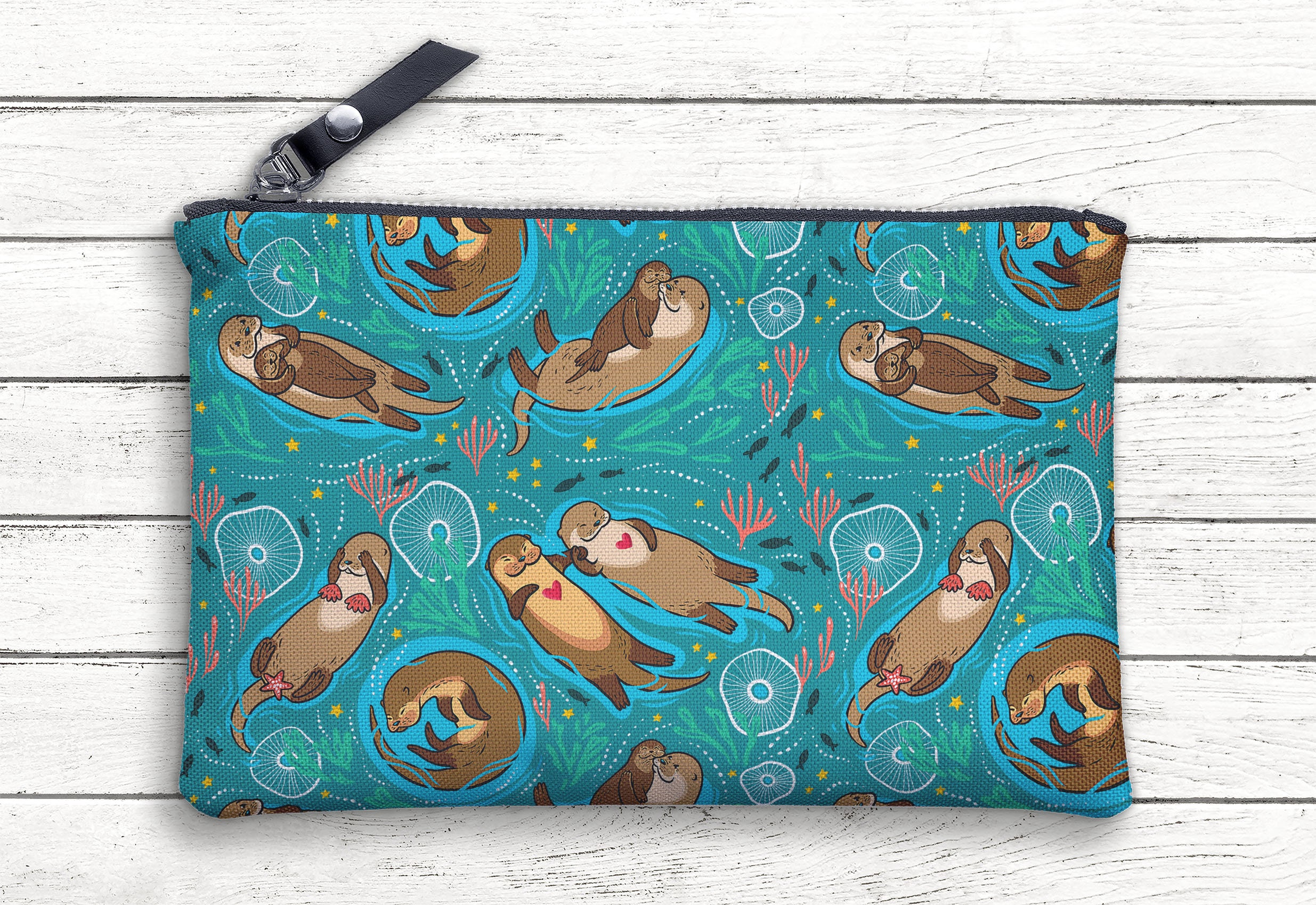 Sea Otters Bag Sea Otters Pouch Cute Pouch for Women Kid | Etsy