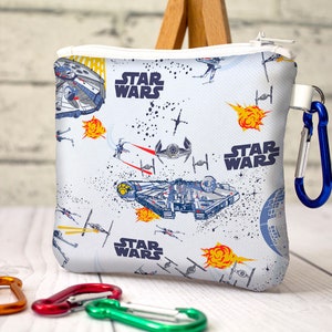 Bolsa para moedas infantil – Mini carteira com zíper fofa – Bolsa para dinheiro infantil – Pequena bolsa para brinquedos – Bolsa inspirada em desenhos animados – Bolsa para fones de ouvido ou guloseimas