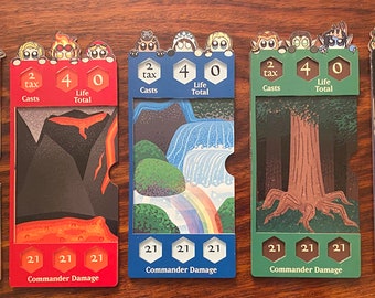 Planeswalker Peek-a-Boo! Customized Chibi Command Zones
