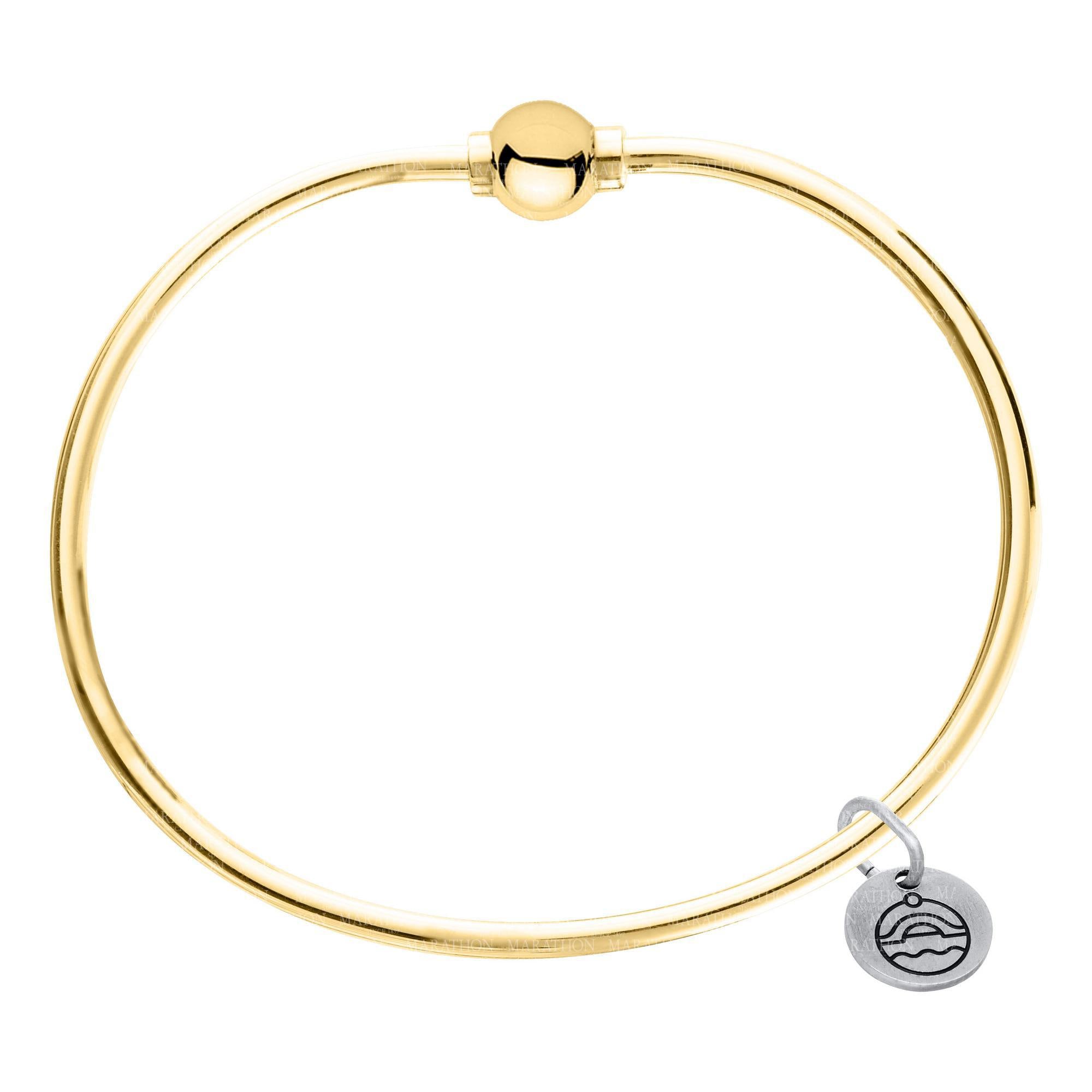 Authentic Cape Cod Bracelet made by Lestage Solid 14k Yellow Gold