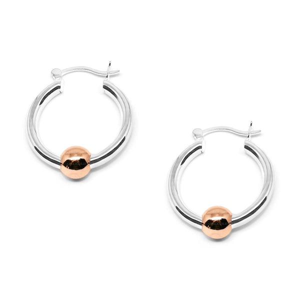 CAPE COD EARRINGS sterling silver w/ rose gold. Cape Cod Lifestyle.