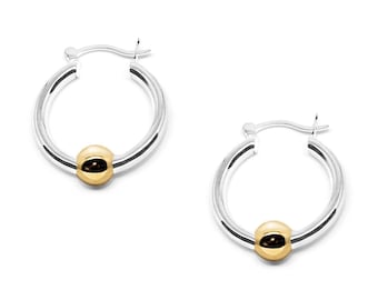 CAPE COD EARRINGS sterling silver w/ 14k yellow gold. Cape Cod Lifestyle.