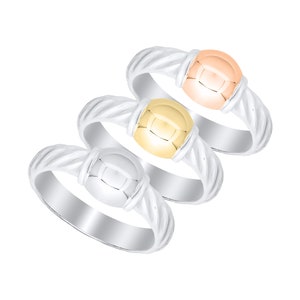 Authentic Twisted Cape Cod Ring made by Lestage