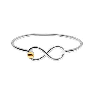 Cape Cod Infinity Bracelet - 14k & Sterling Silver