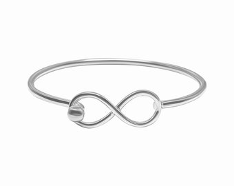 Cape Cod Infinity Bracelet - Sterling Silver