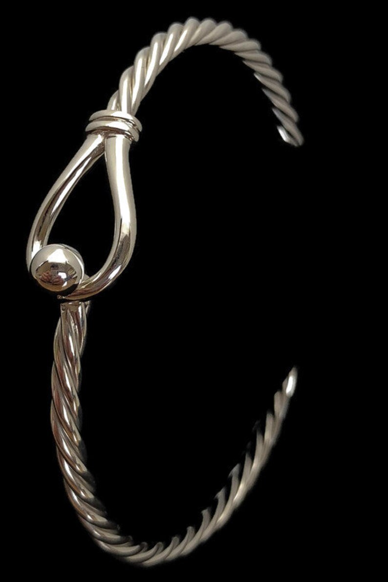 CAPE COD nautical knot bracelet 925 sterling silver ball w/ Etsy