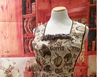 Coffee Woman's Apron #1