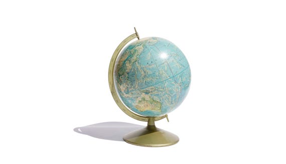 mid century globe