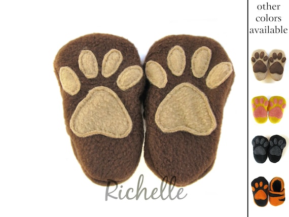 Toddlers' Animal Paws Slippers