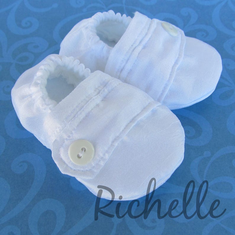 White Baby Boy Shoes Baptism Blessing Christening Special Etsy