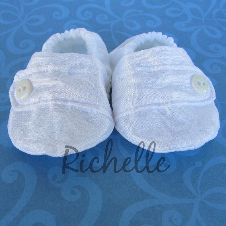 White Baby Boy Shoes Baptism Blessing Christening Special Etsy