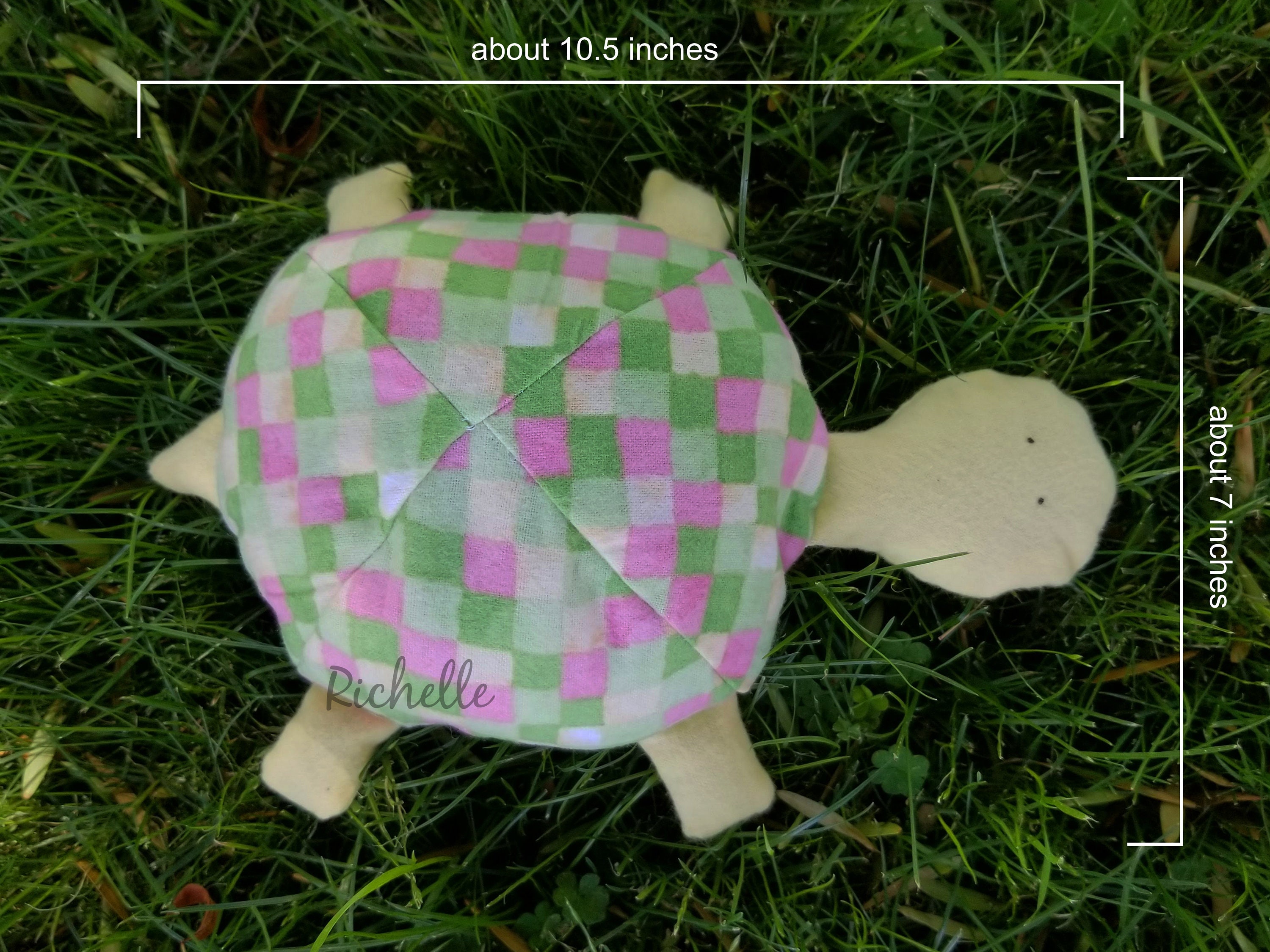 Turtle Sewing Pattern, PDF Digital Download, Easy Sew Projects for Kids ...