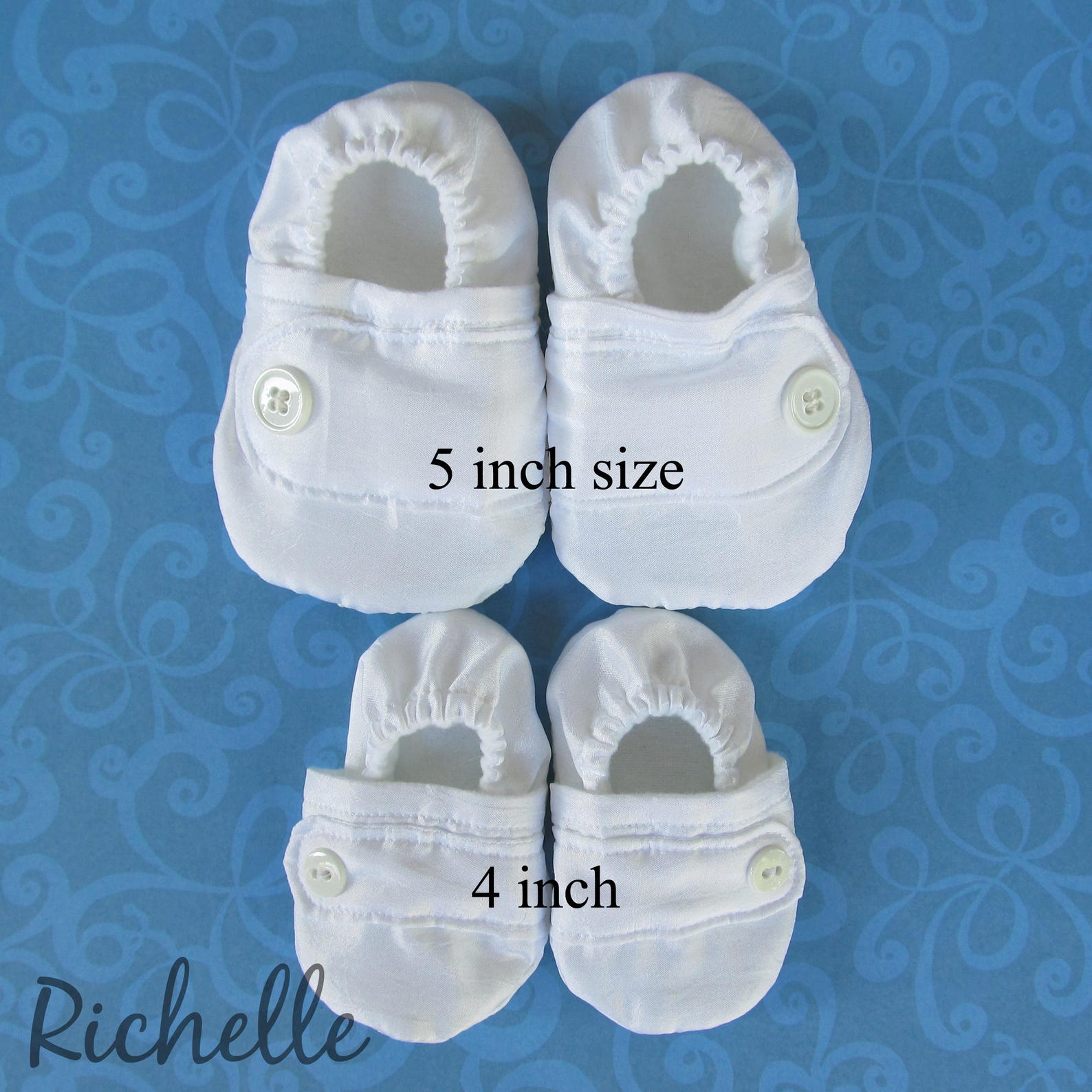 White Baby Boy Shoes Baptism Blessing Christening Special Etsy