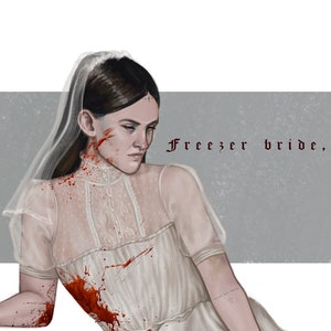 Ethel Cain Freezer Bride Sticker