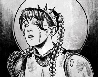 Chappell Roan Good Luck, Babe A4 Print