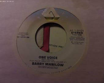 Barry Manilow - "Léelos y llora"/"Una sola voz"