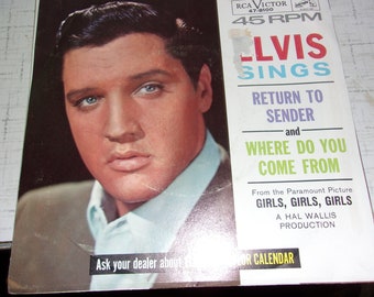 Elvis Presley - Return To Sender / Where Do You Come From