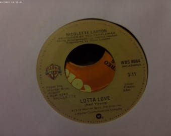 Nicolette Larson - "Lotta Love"/"Los ángeles se regocijaron"