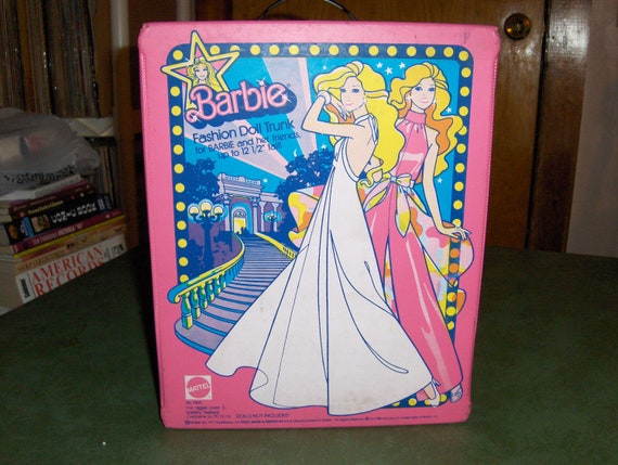 barbie fashion doll trunk 1977
