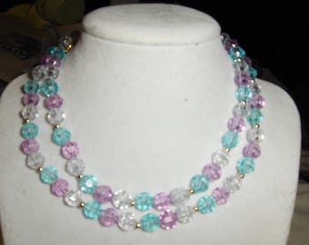 Crystal Colors Combo necklaces